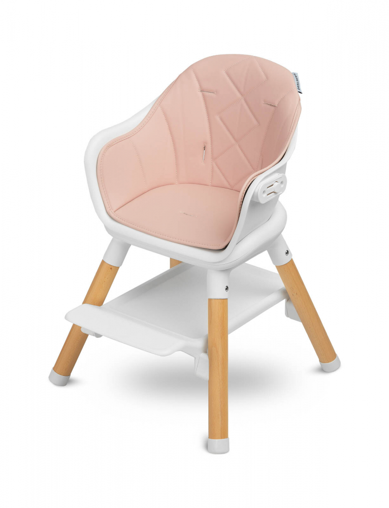 Scaun de masa multifunctional 4 in 1 Caretero Bravo roz - 1 | YEO