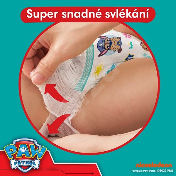 Scutece-chilotel Pampers Pants Patrula Catelusilor Marimea 6, 14-19 kg, 60 buc - 1 | YEO