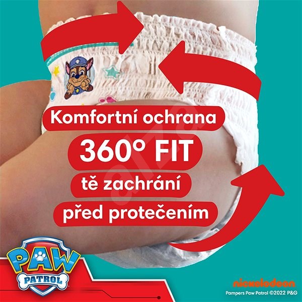 Poze Scutece-chilotel Pampers Pants Patrula Catelusilor Marimea 6, 14-19 kg, 60 buc nichiduta.ro 