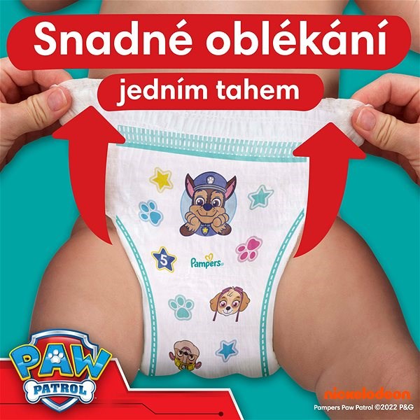 Poze Scutece-chilotel Pampers Pants Patrula Catelusilor Marimea 6, 14-19 kg, 60 buc nichiduta.ro 