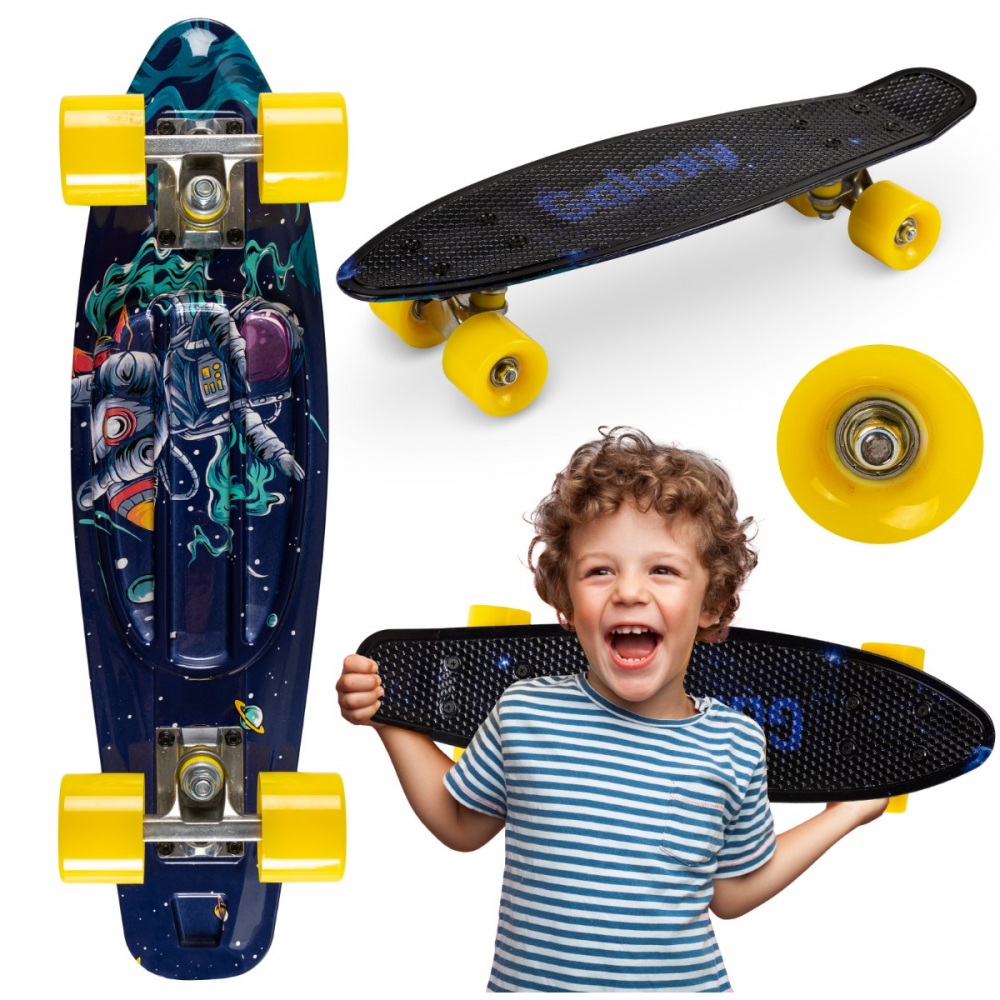 Skateboard copii Qkids Galaxy Spaceman nichiduta.ro imagine noua responsabilitatesociala.ro