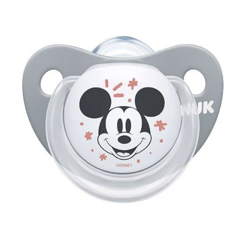 Suzeta Nuk Disney Mickey silicon 0-6 luni M1 griroz