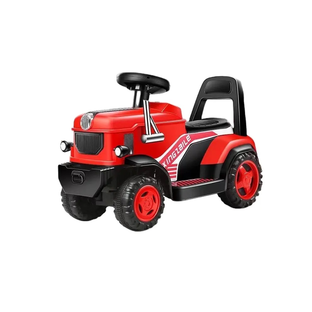 Tractor electric 6V Nichiduta King Track Red - 1