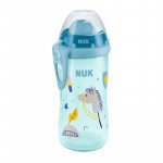 Cana Nuk Flexi 300 ml cu pai moale de la 12 luni bleu