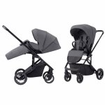 Carucior troller 2 in 1 reversibil Carrello Alfa 2023 graphite grey
