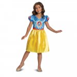 Costum Alba Ca Zapada Rochie Disney 5 - 6 ani / 120 cm