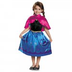 Costum Anna Frozen Disney 3 - 4 ani / 110 cm