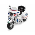 Motocicleta electrica cu roti din spuma EVA Toyz Riot 12V politie