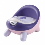 Olita cu adaptor moale Little Mom Potty Chair Purple