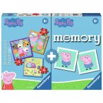 Puzzle + Joc Memory Peppa Pig 25/36/49 piese