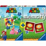 Puzzle + Joc Memory Super Mario 25/36/49 piese
