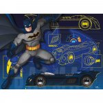 Puzzle Batman cu masina 100 piese