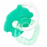 Set jucarii dentitie Akuku din silicon Bear/Square verde