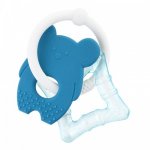 Set jucarii dentitie Akuku din silicon Mouse/Square albastru