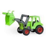 Tractor de jucarie Lena negru si verde