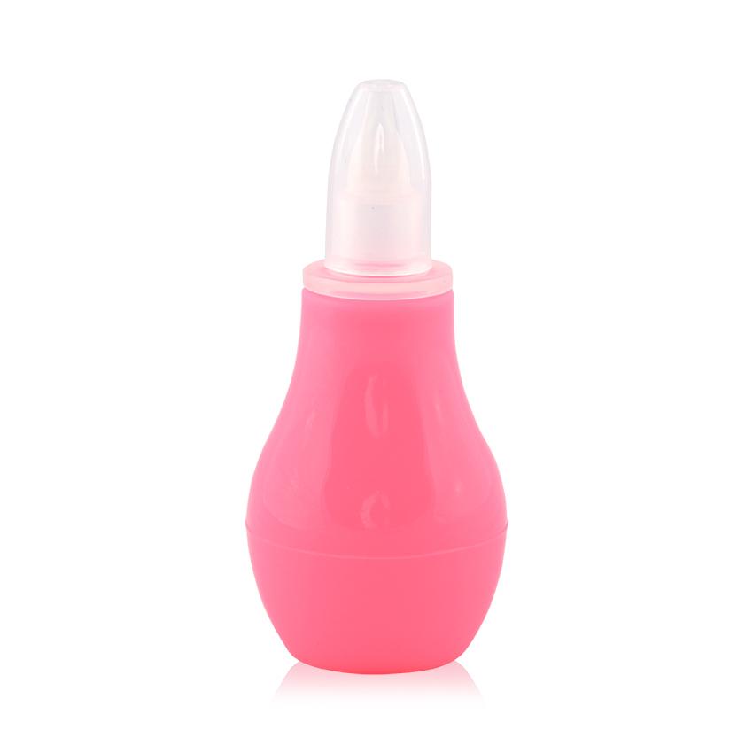 Aspirator nazal 0 luni+ cu capac de protectie Blush Pink - 2 | YEO