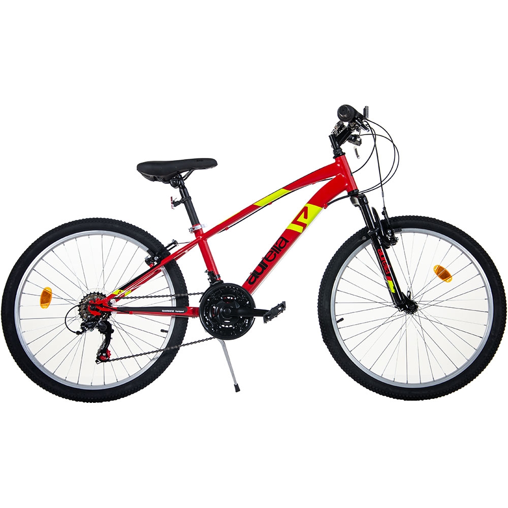 Bicicleta Dino Bikes 24 inch MTB barbati Ring rosu Biciclete copii imagine 2022