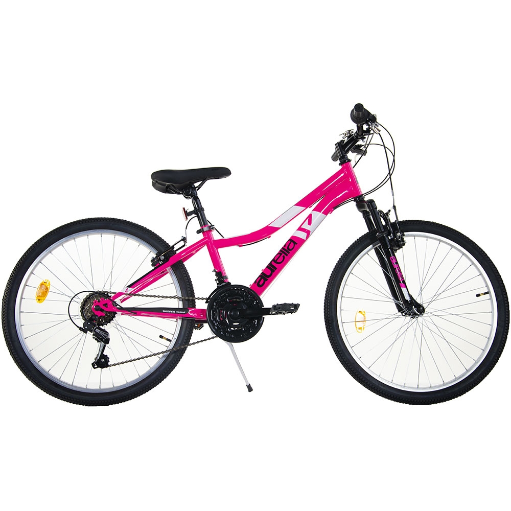 Bicicleta Dino Bikes 24 inch MTB femei Ring roz Bicicleta imagine 2022 protejamcopilaria.ro