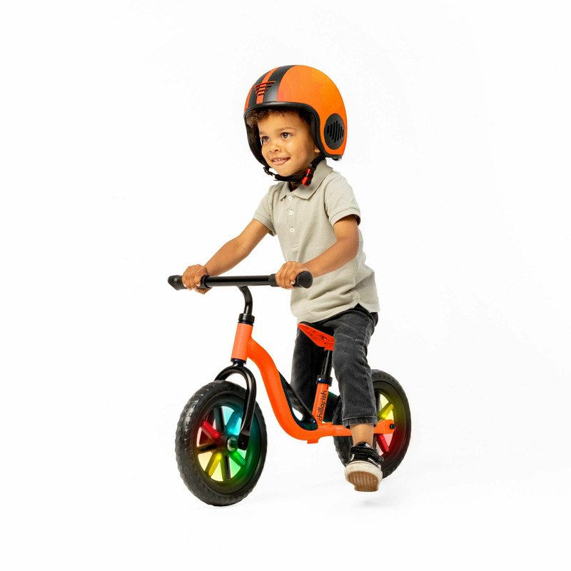 Bicicleta de echilibru Chillafish Charlie Glow cu roti din spuma Eva 10 inch Orange - 1