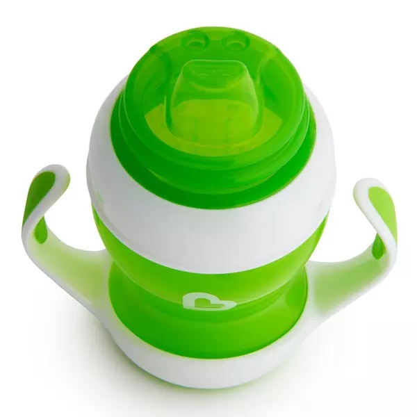 Cana Gentle Munchkin cu manere 118 ml 4L+ green - 3 | YEO