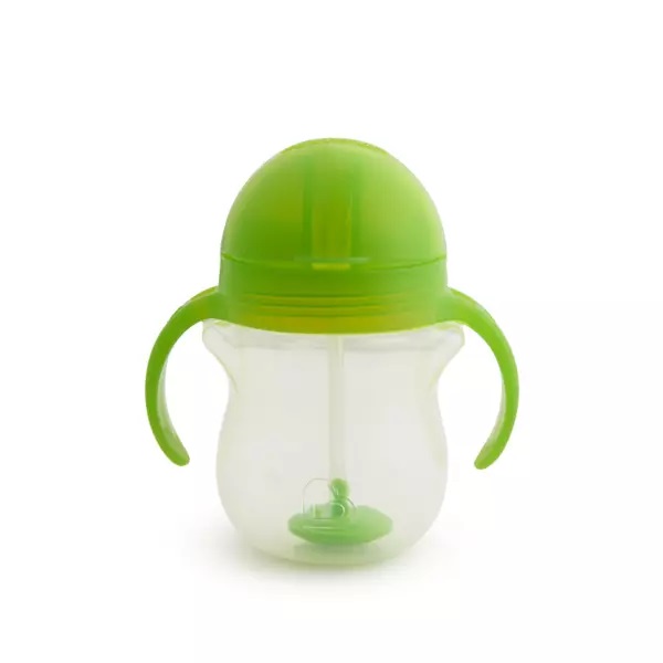 Cana Munchkin Any Angle Click Lock cu pai flexibil si manere 6L+ 207ml green - 1 | YEO