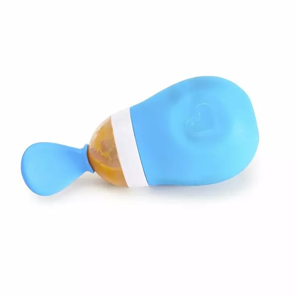 Lingurita cu rezervor Munchkin pentru bebelusi Squeeze 4L+ blue - 2 | YEO