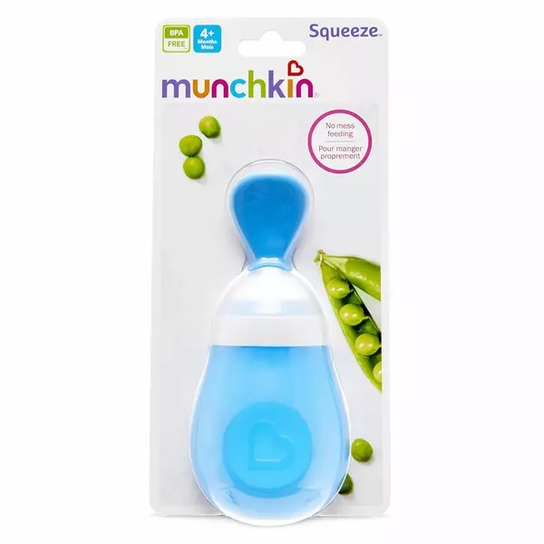 Lingurita cu rezervor Munchkin pentru bebelusi Squeeze 4L+ blue - 3 | YEO