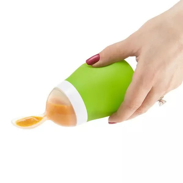 Lingurita cu rezervor Munchkin pentru bebelusi Squeeze 4L+ green - 2 | YEO