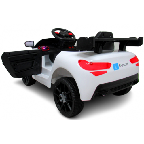 Masinuta electrica R-Sport cu telecomanda si functie de balansare Cabrio A1 Alb - 2