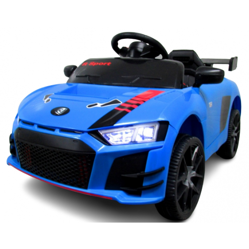 Masinuta electrica R-Sport cu telecomanda si functie de balansare Cabrio A1 albastru - 3