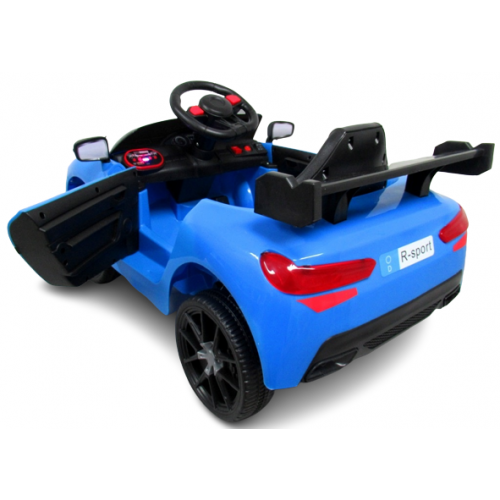 Masinuta electrica R-Sport cu telecomanda si functie de balansare Cabrio A1 albastru - 2