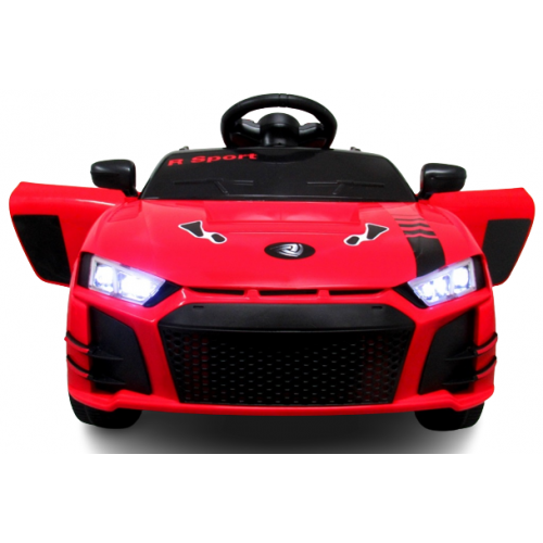 Masinuta electrica R-Sport cu telecomanda si functie de balansare Cabrio A1 rosu
