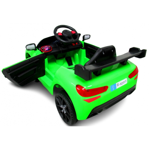 Masinuta electrica R-Sport cu telecomanda si functie de balansare Cabrio A1 verde - 2