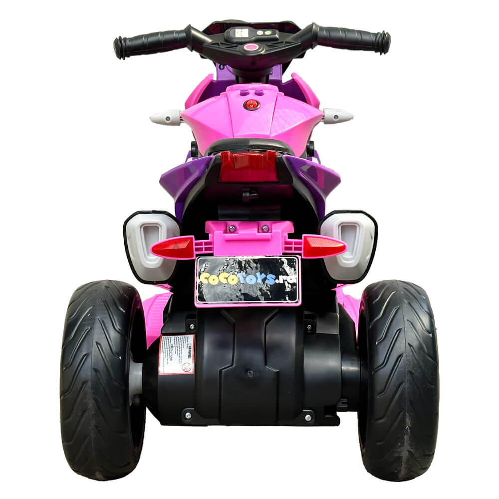 Motocicleta electrica copii QLS 801 roz - 1