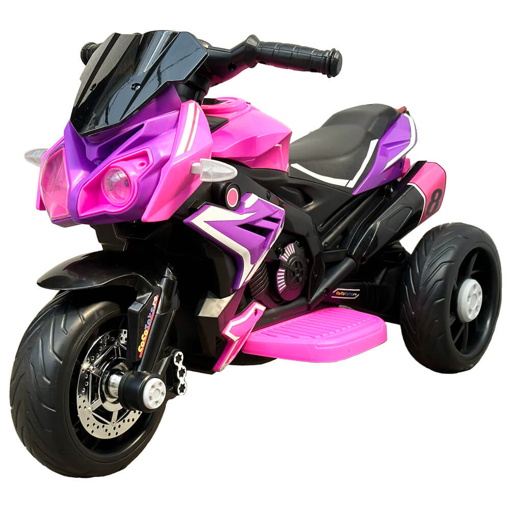 Motocicleta electrica copii QLS 801 roz - 3