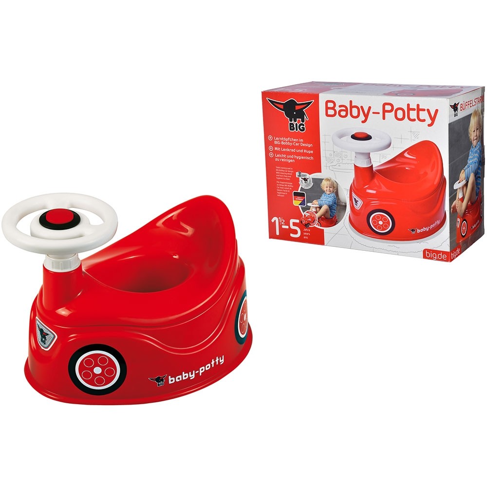 Olita educativa pentru copii Big Baby Potty red - 1 | YEO