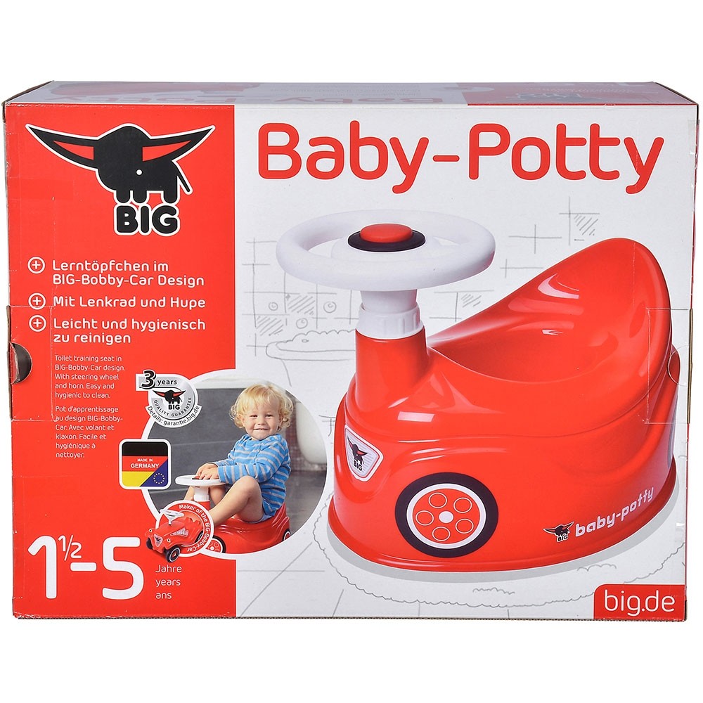 Olita educativa pentru copii Big Baby Potty red - 3 | YEO