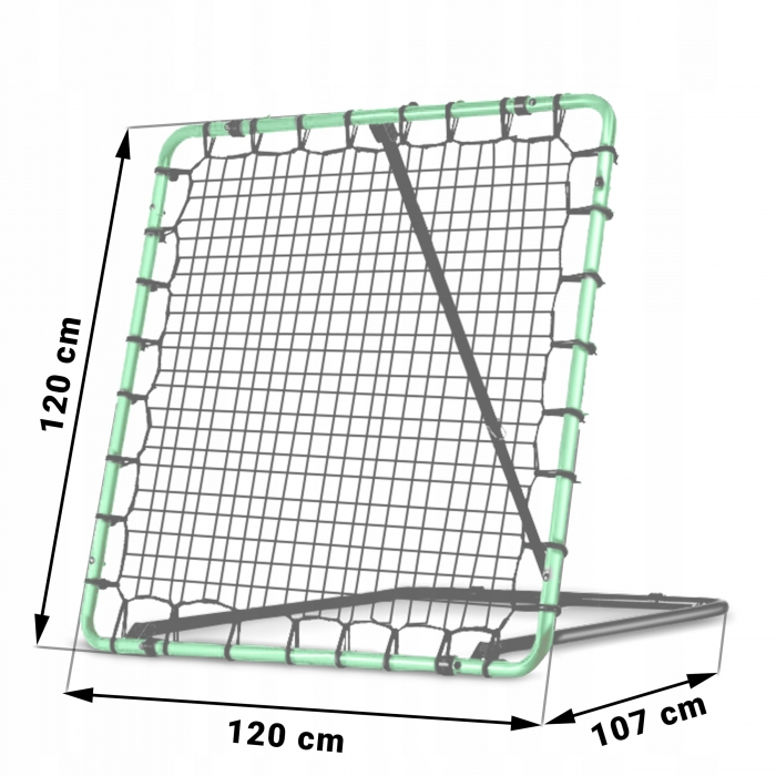 Poarta pentru fotbal Neo-Sport rebounder 120 x 120 cm - 2 | YEO