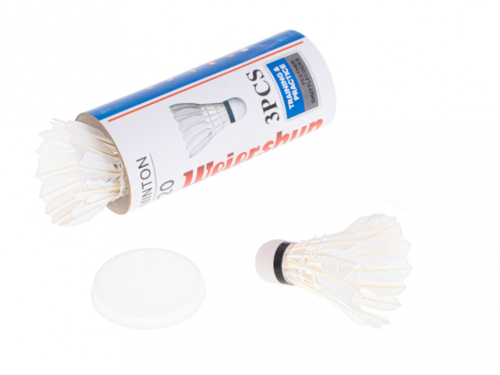 Set Rachete de badminton cu fluturasi si husa Ikonka Blue - 1