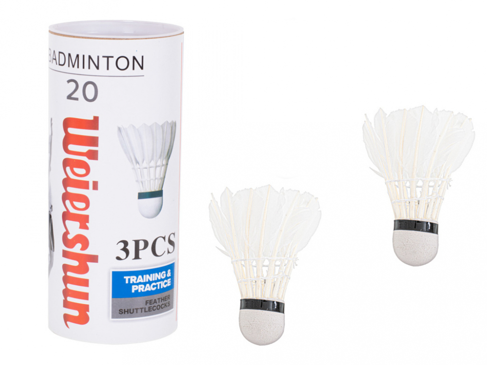 Set Rachete de badminton cu fluturasi si husa Ikonka Blue - 5