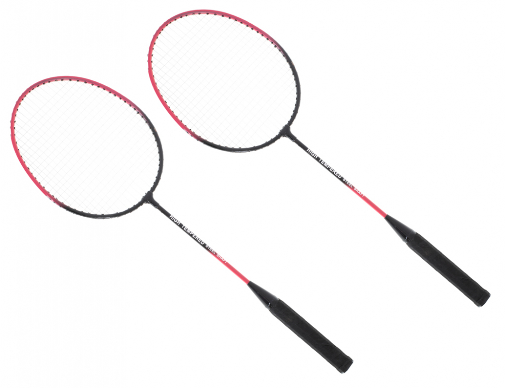 Set Rachete de badminton cu husa Red - 2