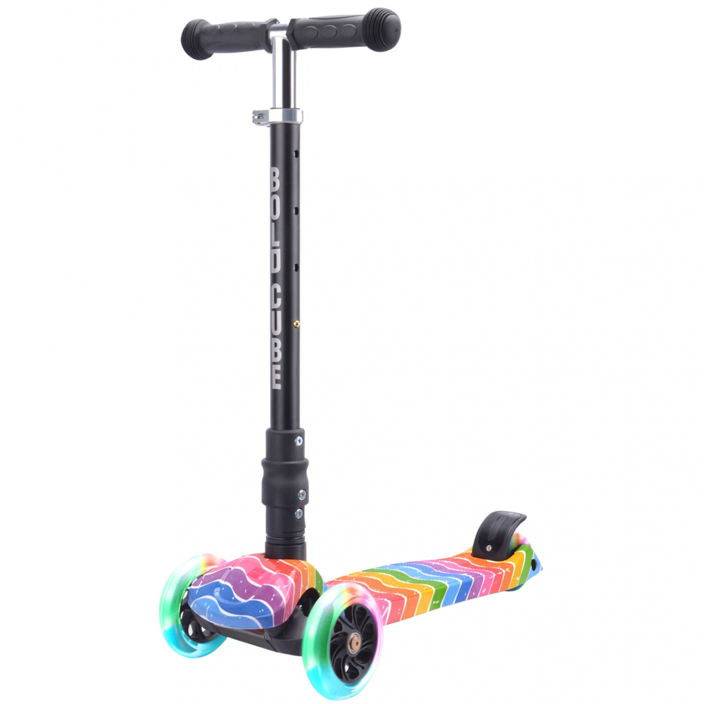 Trotineta cu 3 roti pliabila cu lumini Scooter Astro Dream