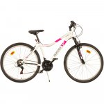 Bicicleta Dino Bikes 27.5 inch MTB femei Ring alb