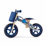 Bicicleta de echilibru din lemn Woodyland albastra