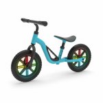 Bicicleta de echilibru Chillafish Charlie Glow cu roti din spuma Eva 10 inch Sky