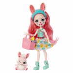 Set figurine surpriza enchantimals Bree Bunny si Twist baby best friends