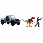Set camioneta Jurassic World Dino trackers search and smash si dinozaur Atrociraptor