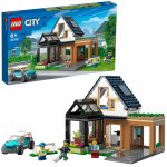 Lego City casa de familie si masina electrica