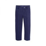 Pantaloni din in 116 cm Bleumarin