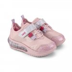 Pantofi fete Bibi Space Wave 3.0 Pink Glitter 22 EU